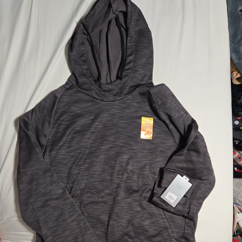 Men's Gray Hoodie Sweatshirt NWT